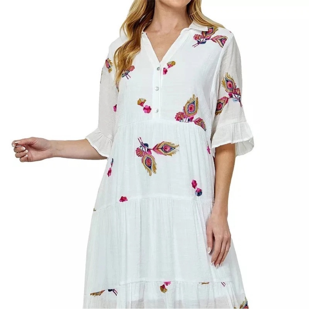 Fig + Flower Size XL Babydoll Dress